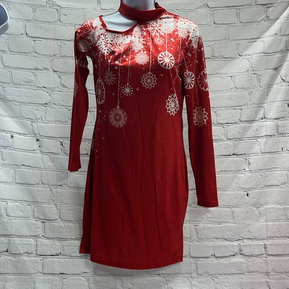 NWOT SHEIN Christmas Dress - Picture 1 of 6